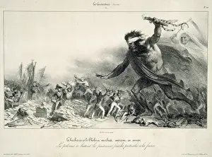Raffet: Caricature of the powers of Europe