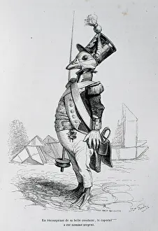 Edited: Caricature of The private and public life of animals, by J.J