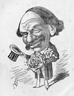 Benedict: Caricature of Sir Julius Benedict, composer