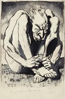The Ashmolean Museum: Caricature Study of Kaiser Wilhelm II