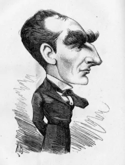 Pinero: Caricature of A W Pinero, actor and playwright
