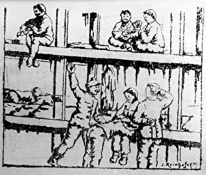 Confinement: Caricature of the war captivity in Russia