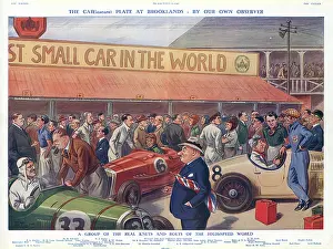 Tout: Caricatures at Brooklands by The Tout