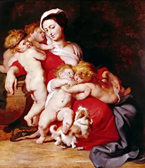 Caritas: Caritas (Charity), by Rubens