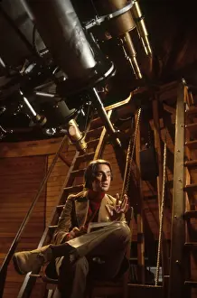 Diagnosed: Carl Sagan on the Set of Cosmos
