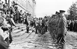 Ensigns: Carl Vaugoin with the Austrian army