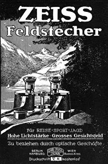 Zeiss: Carl Zeiss binoculars advert