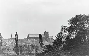 Carlisle: Carlisle Cathedral from Stanwix