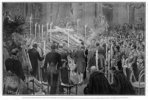 Fora: Carlos I, Funeral 1908