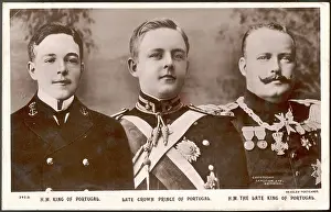 Sashes: CARLOS I/PORTUGAL
