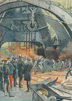 Ironworks: CARLOS I VISITS FACTORY
