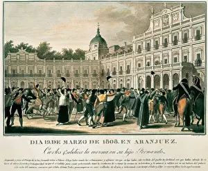 Aranjuez: Carlos IV abdication