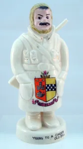 Cinder: Carlton China figure of Yours to a Cinder - Old Bill