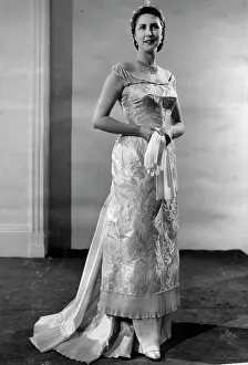 Baroness: Carly dressed for the Coronation