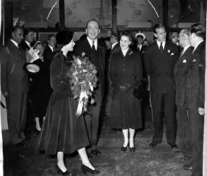 Thorneycroft: Carly and Peter Thorneycroft with British royalty