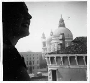 Carly: Carly in profile, Venice, Italy