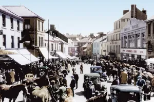 C1940: Carmarthen, the Horse Fair c1940