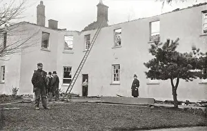 Carmarthen: Carmarthen Workhouse After Fire