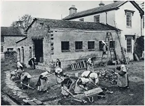 Bricklaying: Carmelite nuns build chapel at Presteigne