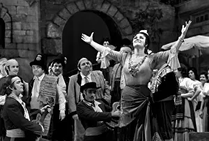 Tamara: Carmen opera at Bolshoi, 1980