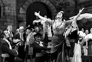 Tamara: Carmen opera at Bolshoi, 1980