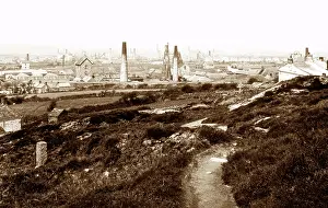Brea: Carn Brea tin and copper mines, Cornwall