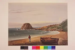 1828: Carn Castle, Ballygally Head