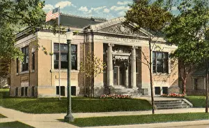 Carnegie: Carnegie Library. Bellefontaine