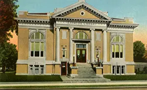 Carnegie: Carnegie Library. Conneaut