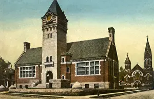 Dominates: Carnegie Library. Steubenville