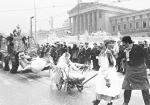 Shrove: Carnival parade in Vienna 1983