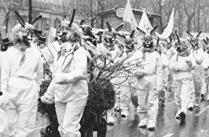 Ringstrasse: Carnival parade in Vienna 1987