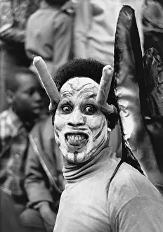 Fake: Carnival reveller - Manchester, 1973