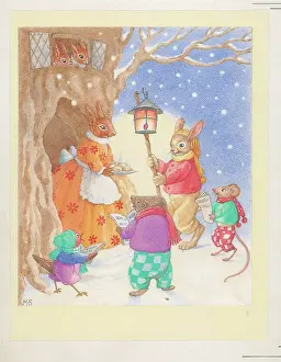 Mince: Carol singing and mince pies