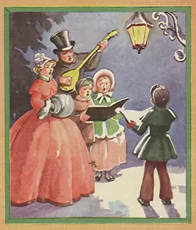 Muffler: Carolers