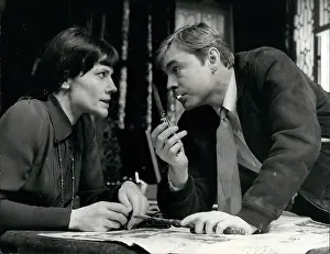Threatens: Caroline Mortimer, Hywel Bennett, Night Must Fall, London