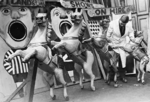 Retouching: CAROUSEL HORSES