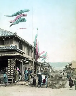 Carp: Carp banners, Japan
