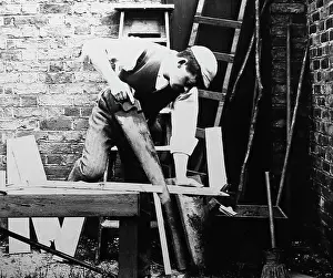 Woodworker: Carpenter, early 1900s