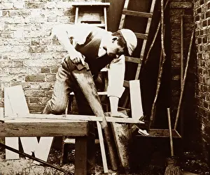Woodworker: Carpenter, early 1900s