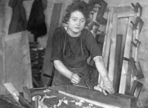 Apprentice: Carpenter in training, 1926