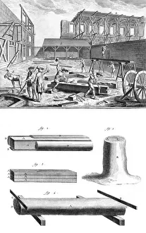 Woodworking: Carpenters in the - 18th century