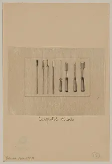 Chisels: Carpenter's chisels
