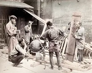 Carpenters: Carpenters at work, Japan