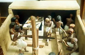 Carpenters: Carpenters in workshop model figures from
