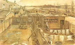 Carpenters: Carpenter's Workshop, by Van Gogh