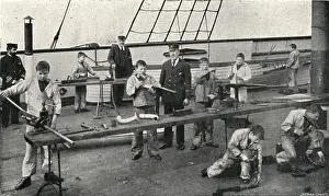 Plumbing: Carpentry & plumbing, Training Ship Wellesley, North Shields