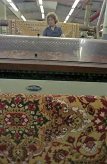 Shearing: Carpet factory
