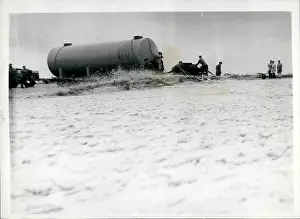 Perfected: Carpet of foam for wheels-up emergency landing, Waddington