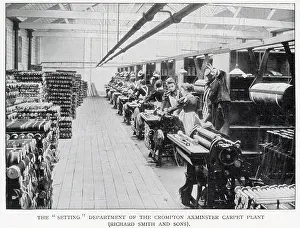 Axminster: Carpet manufacture